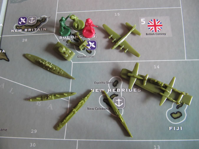 Axis & Allies Pacific: USA Units