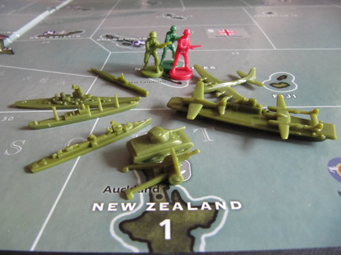 Axis & Allies Pacific: American Units