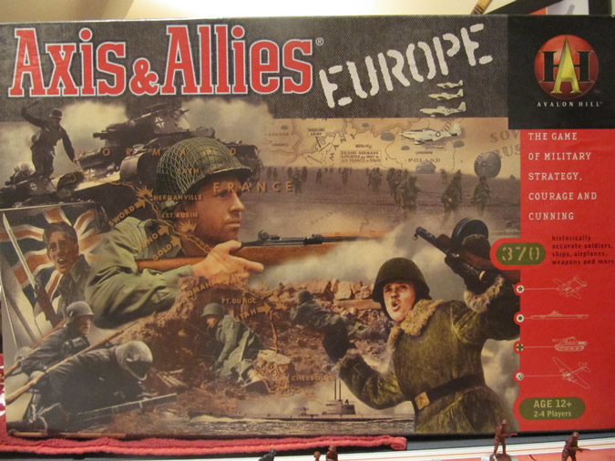 Axis & Allies Europe Game Box