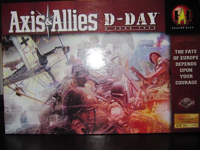 Axis & Allies D-Day Box Cover