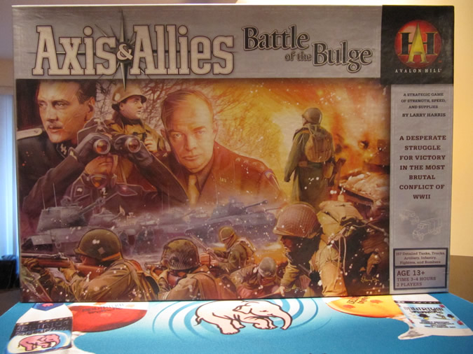 Axis & Allies Battle of the Bulge - Game Box