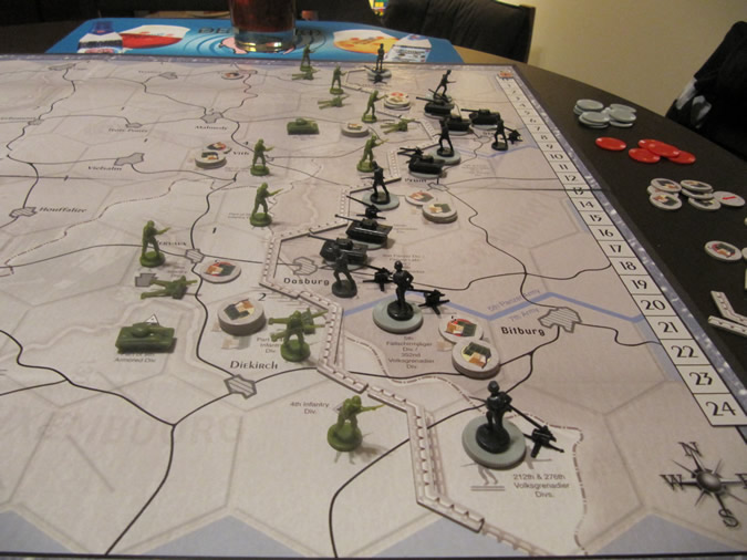 Axis & Allies Battle of the Bulge - Start of the Game