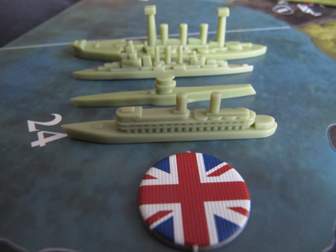 Axis & Allies WWI 1914 - New Navy Styles