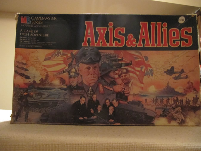 Axis & Allies Game Box