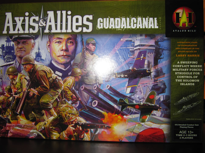 Axis & Allies Guadalcanal: Game Board
