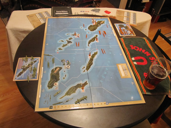 Axis & Allies Guadalcanal: Game Setup