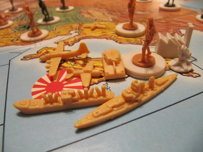 Axis & Allies - Game Pieces