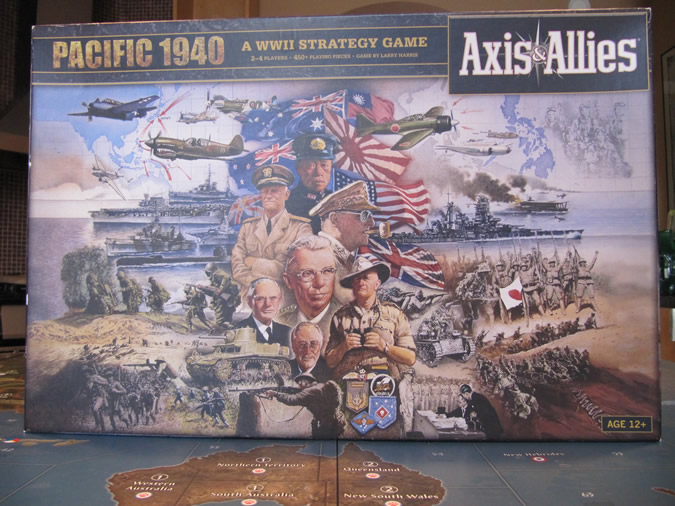 Axis & Allies Pacific 1940 - Box Cover