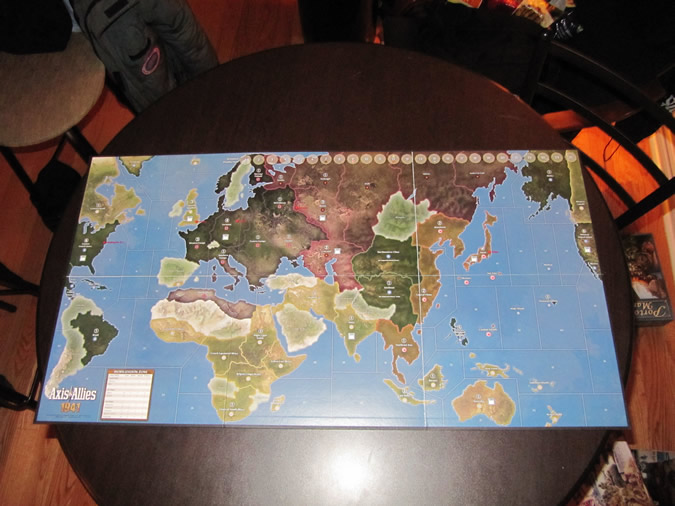 Axis & Allies 1941 World War II Strategy Board Game