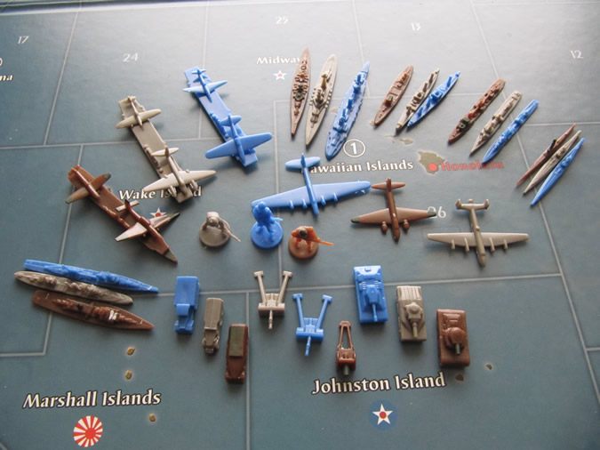 Axis & Allies Global 1940: ANZAC, France, Italy units